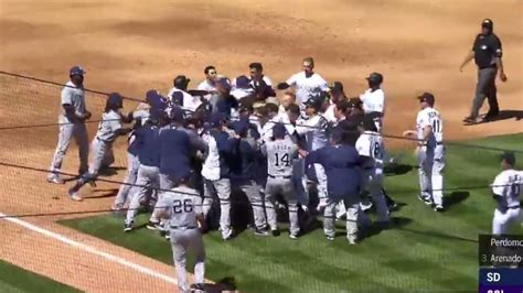 baseball fights videos|baseball fight last night.